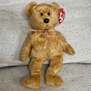 Ty Vintage Beanie Baby Cashew Bear 2000